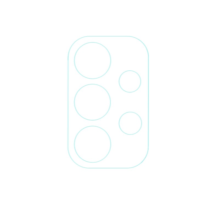 OEM - [1-PACK] Galaxy A23 4G/5G Kameralinsskydd i Härdat glas