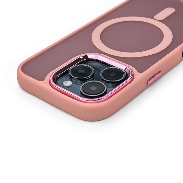 OEM - iPhone 16 Plus Mobilskal Magsafe Magnetic Collection - Rosa