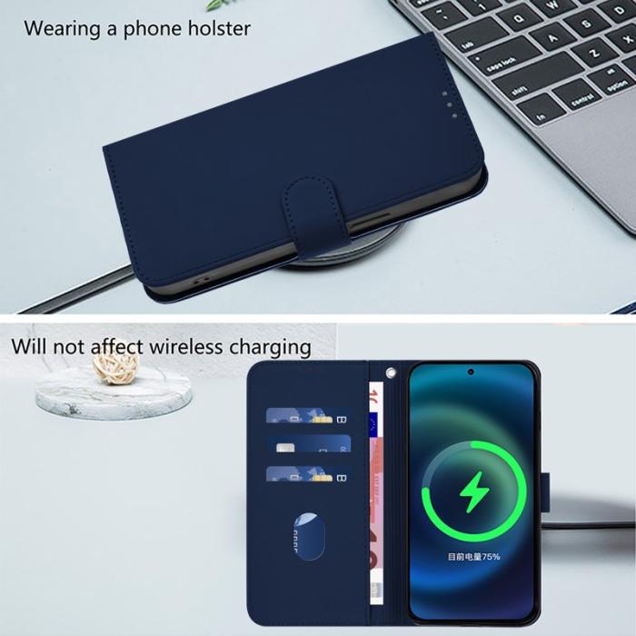 OEM - Samsung Galaxy S26 Ultra Fodral Konstläder - Marinblå