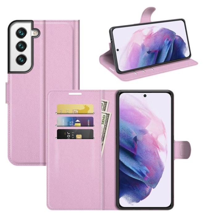 OEM - Litchi Magnetic Fodral Galaxy S22 Plus 5G - LjusRosa