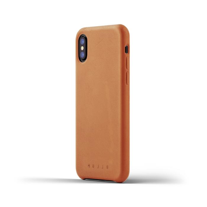 UTGATT5 - Mujjo läderfodral för iPhone XS / X - Brun