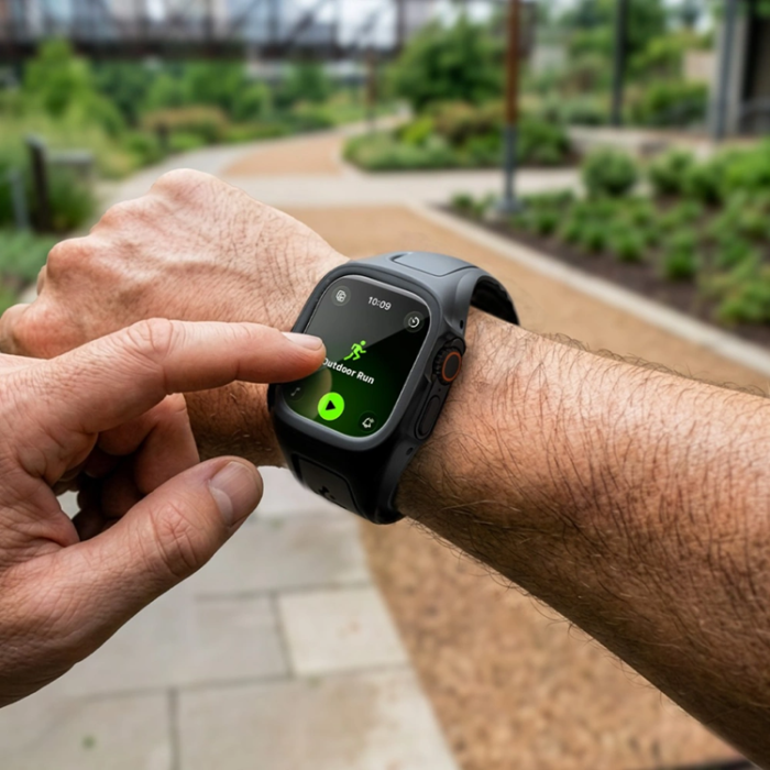 Spigen - Spigen Armband för Apple Watch Ultra 1/2/3 (49mm) Liquid Air Pro