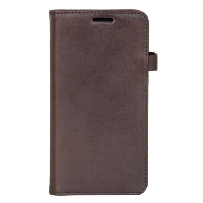 BUFFALO - BUFFALO äkta läder Plånboksfodral Samsung Galaxy S7 Edge - Brun