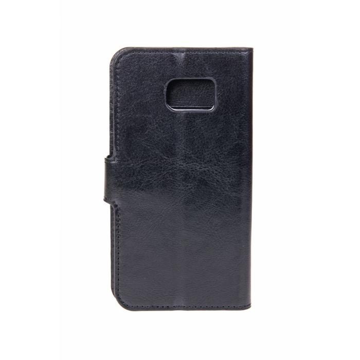 UTGATT1 - GEAR Plånboksfodral till Samsung Galaxy S6 Edge Svart