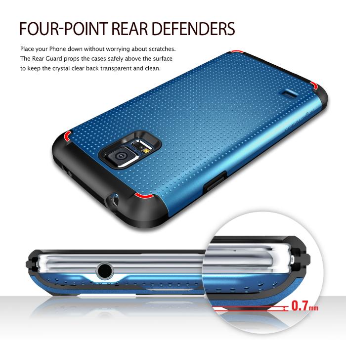 UTGATT5 - Ringke Double Layer Armor Skal till Samsung Galaxy S5 (Vit)