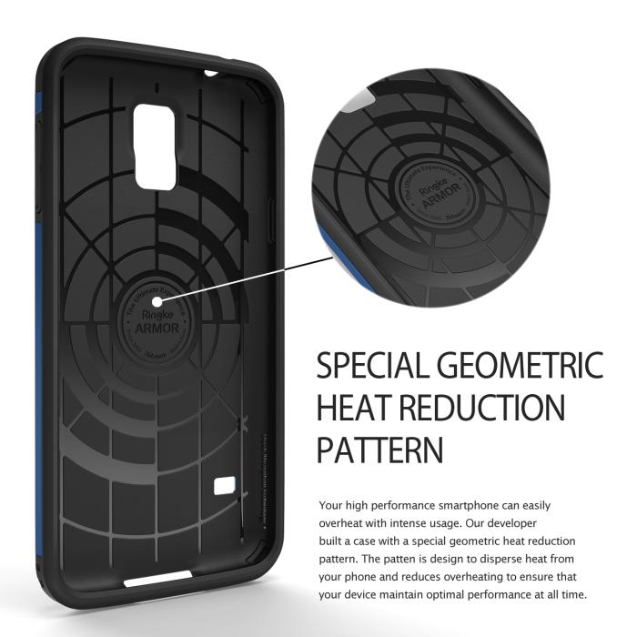 UTGATT1 - Ringke Dotted Armor Skal till Samsung Galaxy S5