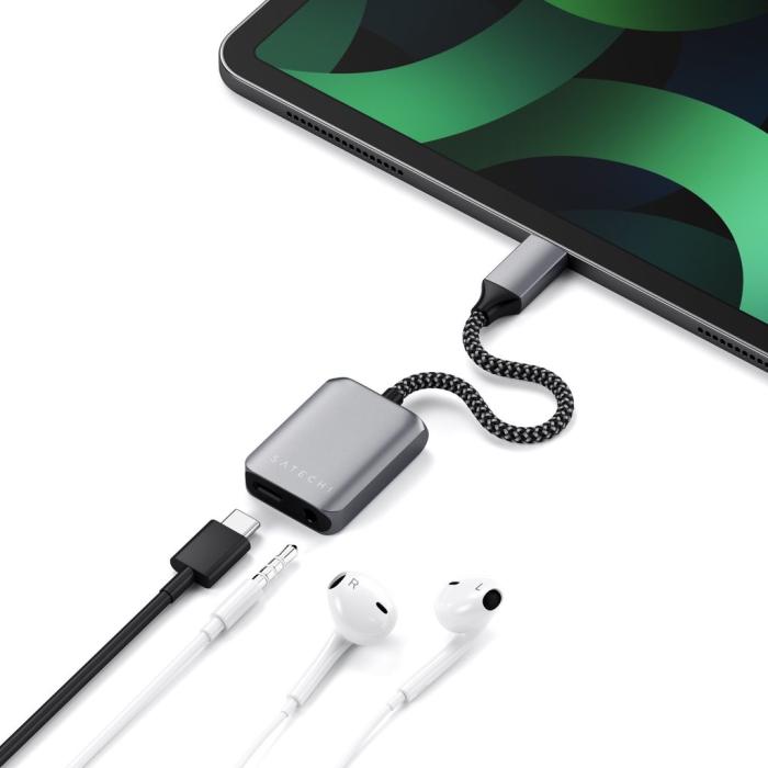 UTGATT1 - Satechi USB-C till 3.5mm och USB-C PD