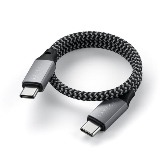 Satechi - Satechi USB-C till USB-C-kabel 25 cm
