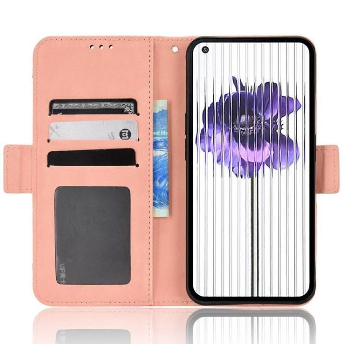A-One Brand - Nothing Phone 1 Plånboksfodral PU Läder - Rosa