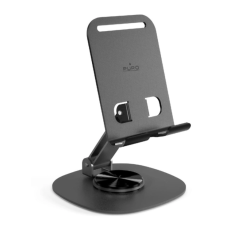 Puro - Puro Tilt Pro Aluminum Mobil/Surfplatta Stativ - Mörkgrå