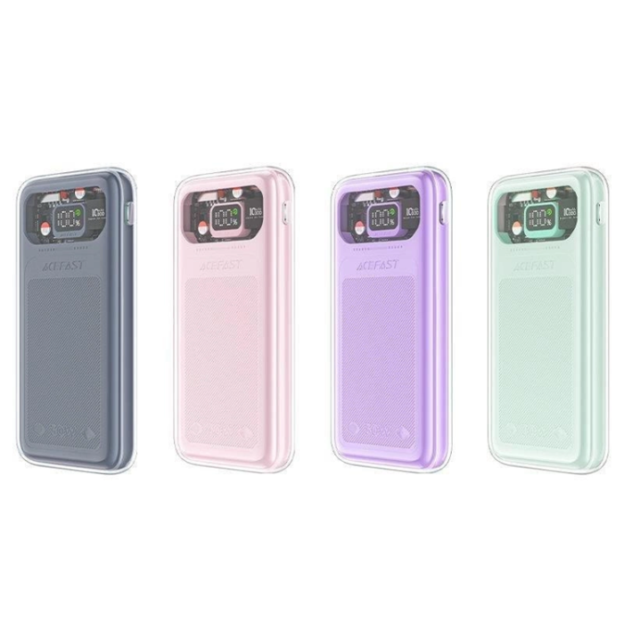 Acefast - Acefast Powerbank 10000mAh 30W Sparkling Series M1 - Grå
