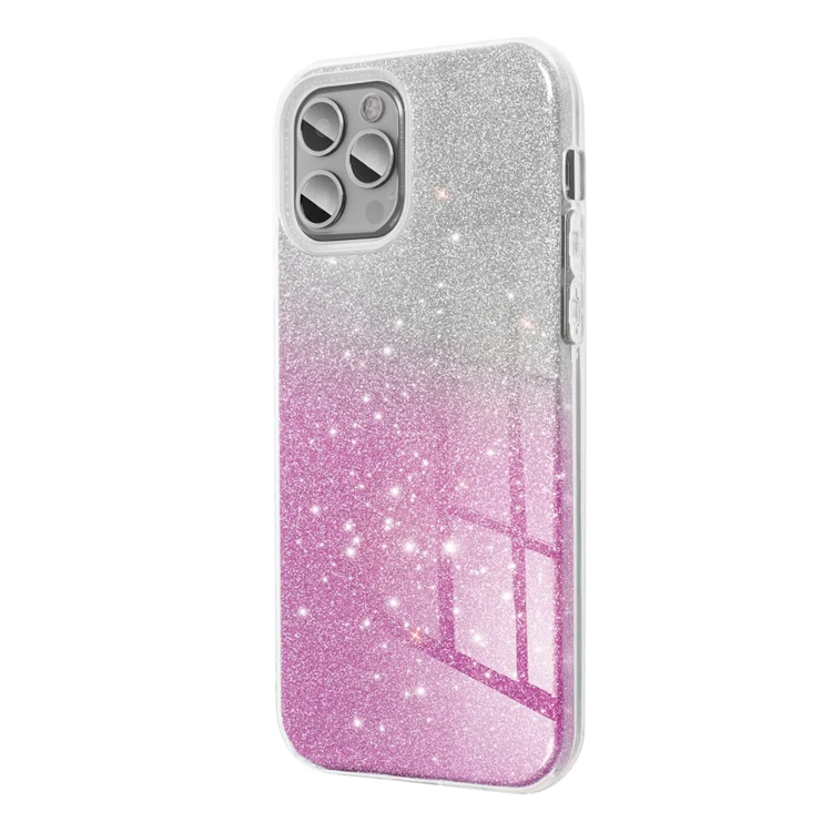 Galaxy S25 Edge Mobilskal Shining - Transparent Rosa | 2353 | AlltMobil