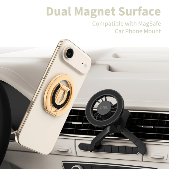 Tech-Protect - Tech-Protect Magsafe Mobil Magnetisk Ringhållare LAMANO