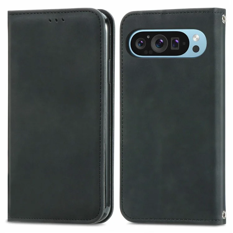 Google Pixel 10/10 Pro Plånboksfodral Magnetic Absorption - Svart | 2353 | AlltMobil