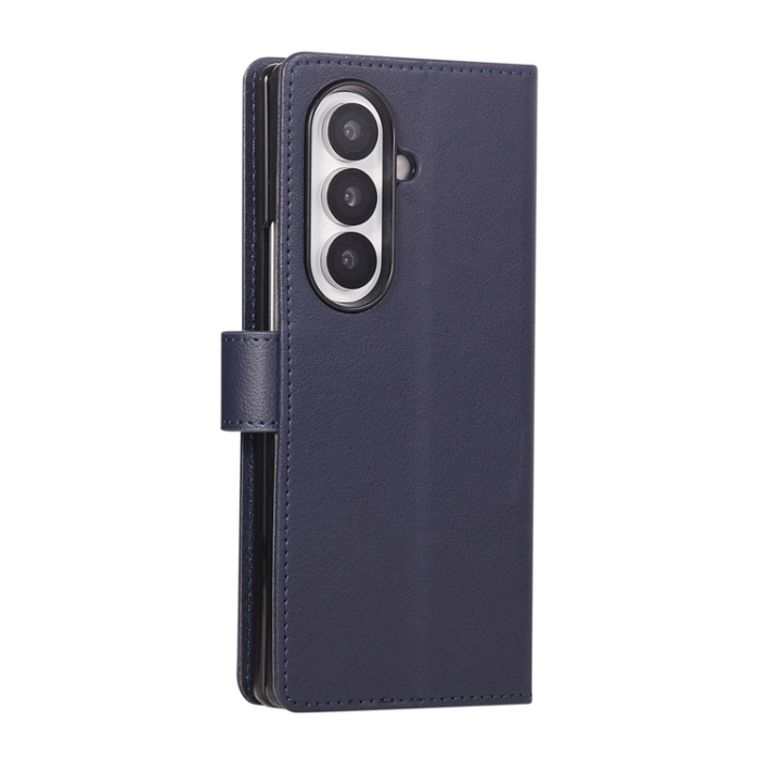 A-One Brand - Galaxy Z Fold7 Plånboksfodral Med Handledsrem - Blå