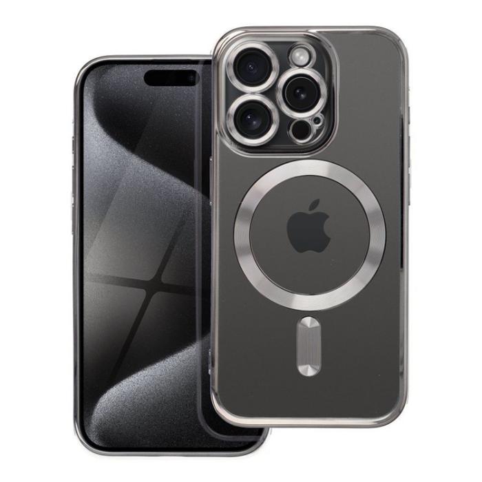 OEM - iPhone 16 Pro Max Mobilskal MagSafe Electro - Titanium Grå
