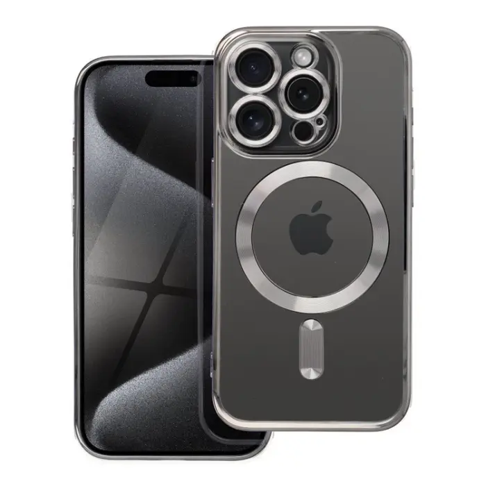 OEM - iPhone 16 Pro Max Mobilskal MagSafe Electro - Titanium Grå
