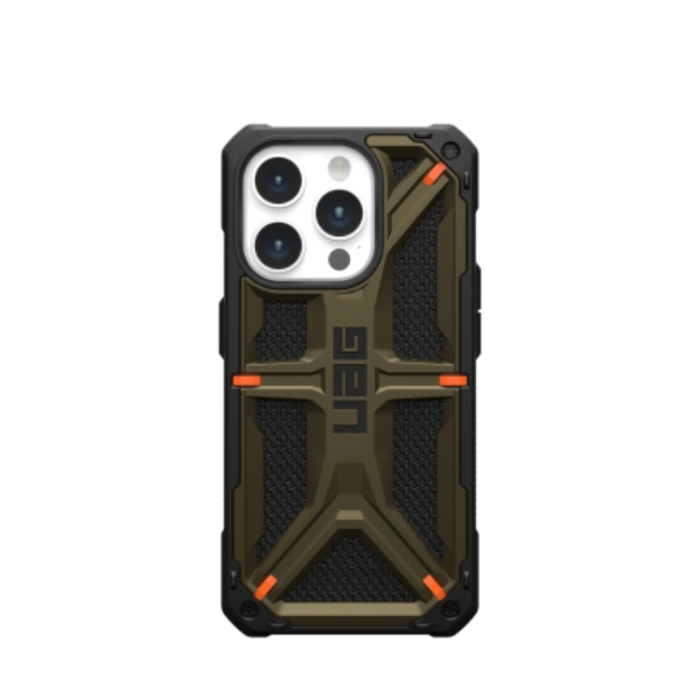 UAG - UAG iPhone 15 Pro Mobilskal Monarch - Kevlar Grön