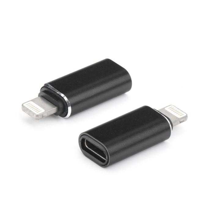 Forcell - Adapter charger USB-C - iPhone Lightning 8-pin Svart
