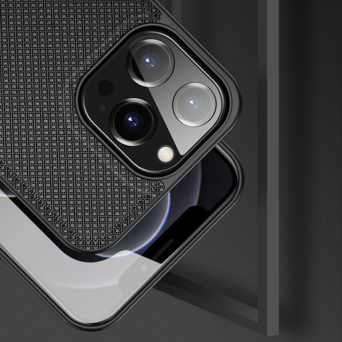 Dux Ducis - Dux Ducis Fino Nylon Skal iPhone 13 Pro - Svart