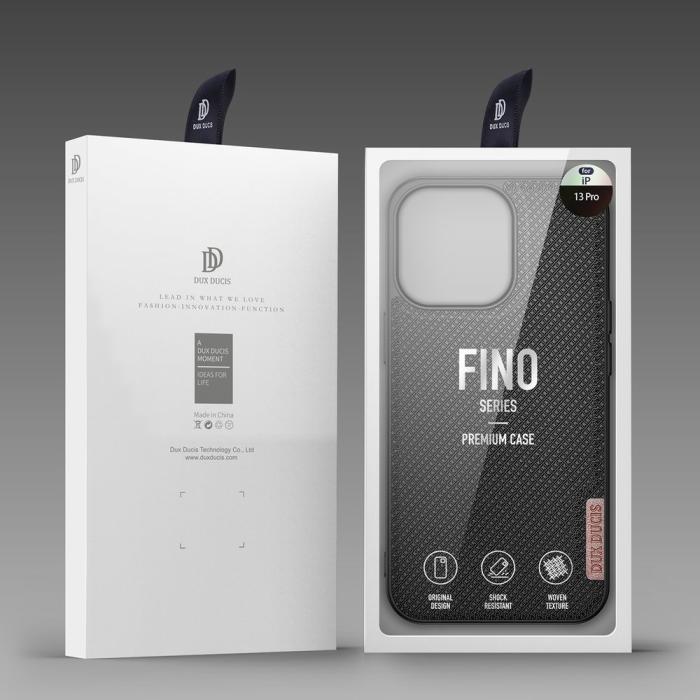 Dux Ducis - Dux Ducis Fino Nylon Skal iPhone 13 Pro - Svart
