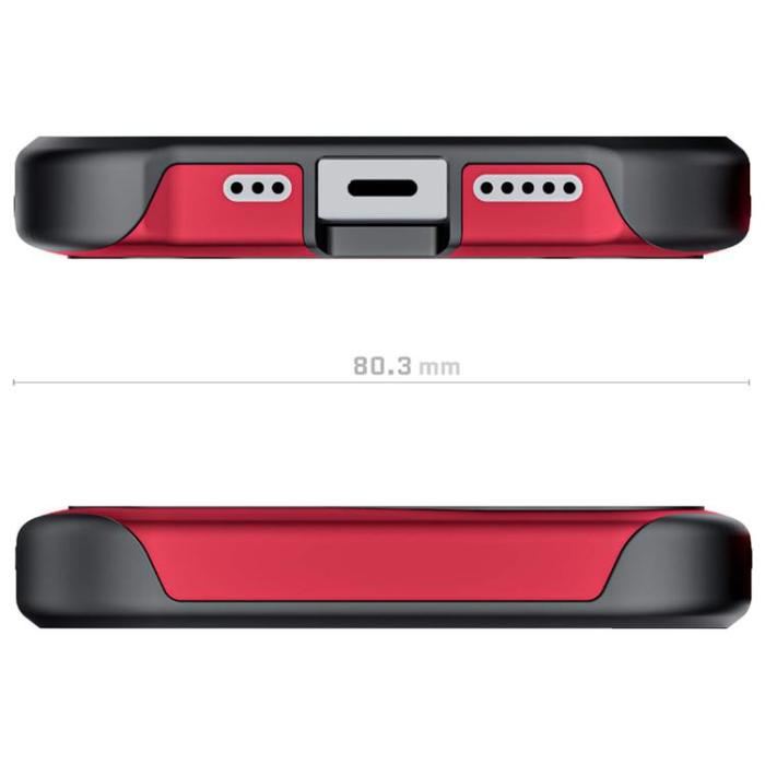Ghostek - Ghostek Magsafe Atomic Slim Skal iPhone 13 - Röd
