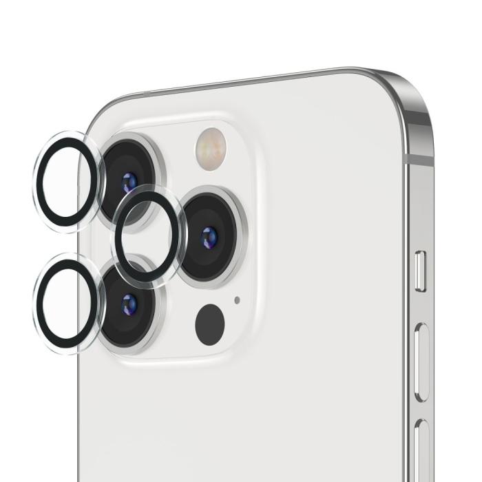 ESR - ESR iPhone 14 Pro/14 Pro Max Kameralinsskydd i Härdat Glas - Svart