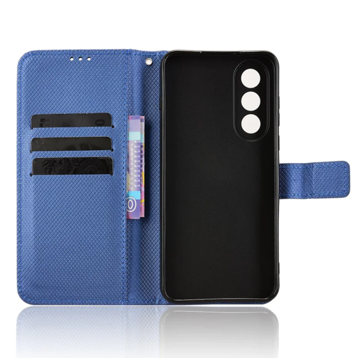 A-One Brand - OnePlus Nord 5 Plånboksfodral Diamond Texture - Blå