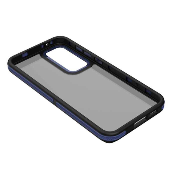 OEM - Galaxy M55 5G Mobilskal Crystal Black - Blå