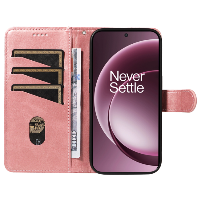 A-One Brand - OnePlus 15 5G Plånboksfodral T-Shape Lines Konstläder