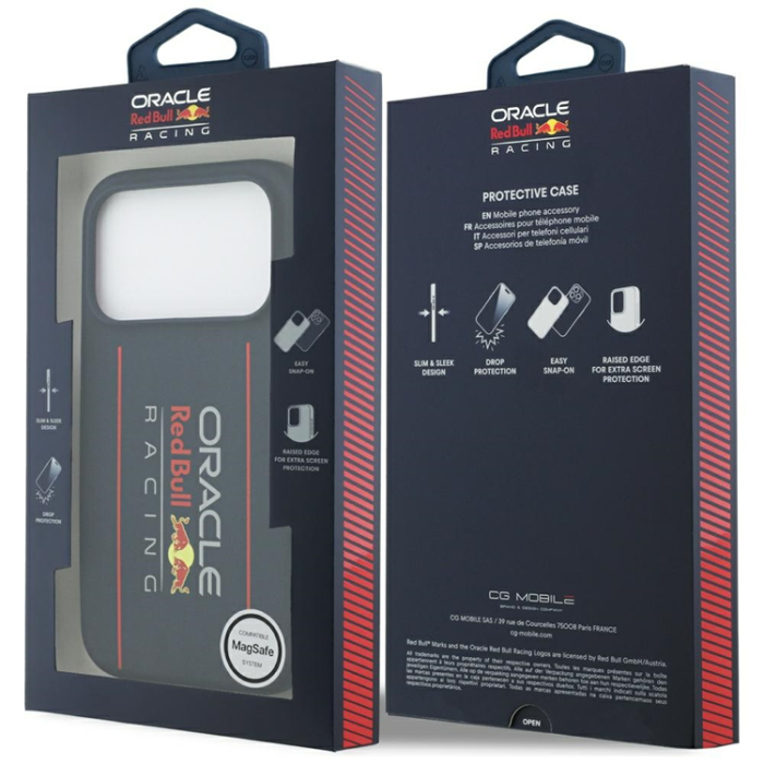 Red Bull - Red Bull iPhone 17 Pro Mobilskal Magsafe Vertical Logo - Marinblå