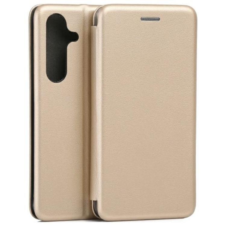 Beline Galaxy S25 Plånboksfodral Magnetic - Guld | 2353 | AlltMobil