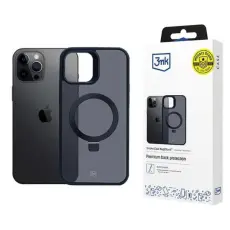 3MK - 3MK iPhone 12 Pro Max Mobilskal MagSafe Smoke Stativ - Svart