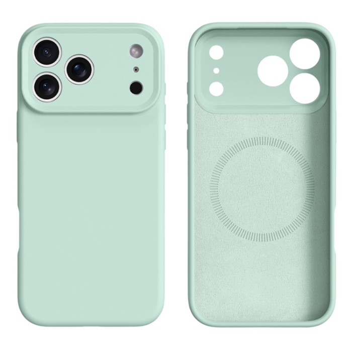A-One Brand - iPhone 17 Pro Mobilskal MagSafe Precise Cutouts - Ljusgrön