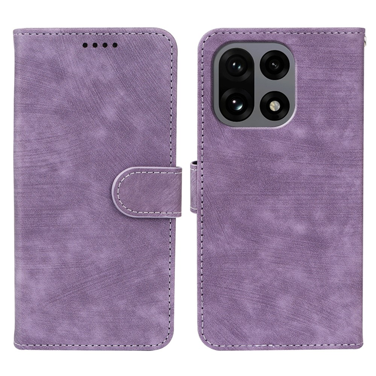 OnePlus 15 5G Plånboksfodral Striped Texture Läder (Lila) | 2353 | AlltMobil