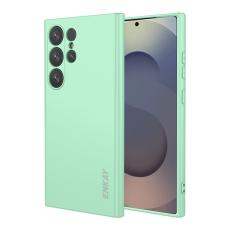 OEM - ENKAY Mobilskal till Samsung Galaxy S26 Ultra Silikon - Ljusgr&ouml;n