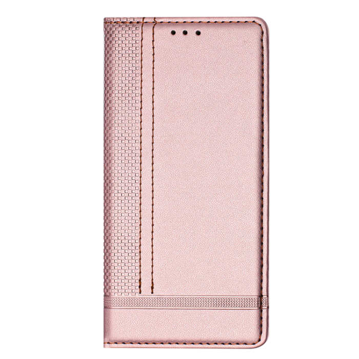 A-One Brand - iPhone 17 Air Plånboksfodral L Shaped Grid Pattern - Roséguld