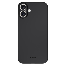 KZDOO - KZDOO iPhone 16 Mobilskal Frosted Air Skin - Svart