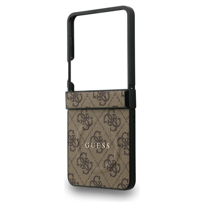 Guess - Guess Mobilskal För Galaxy Z Flip 7 MagSafe 4G Classic - Brun