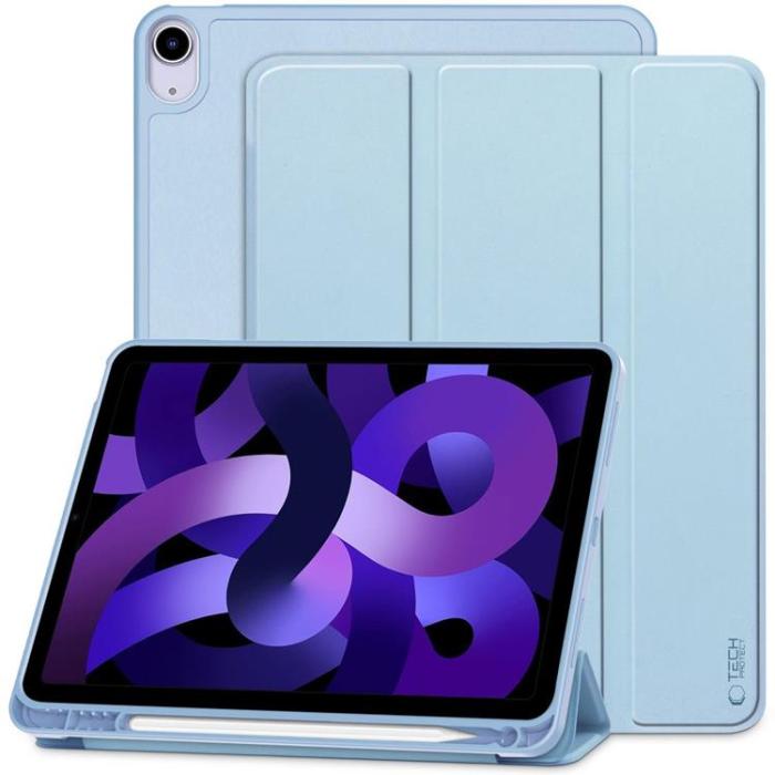 Tech-Protect - Tech-Protect iPad Air 10.9 (2020/2022)/Air 11 (2024) Fodral med pennfack - Blå