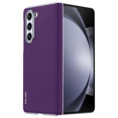 SULADA - SULADA Mobilskal till Galaxy Z Fold6 5G L&auml;der MagSafe Lila