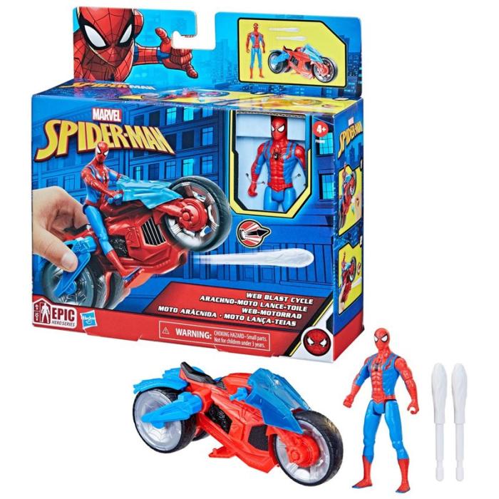 MARVEL - MARVEL Spider-Man 4 Inch Vehicle And Figure