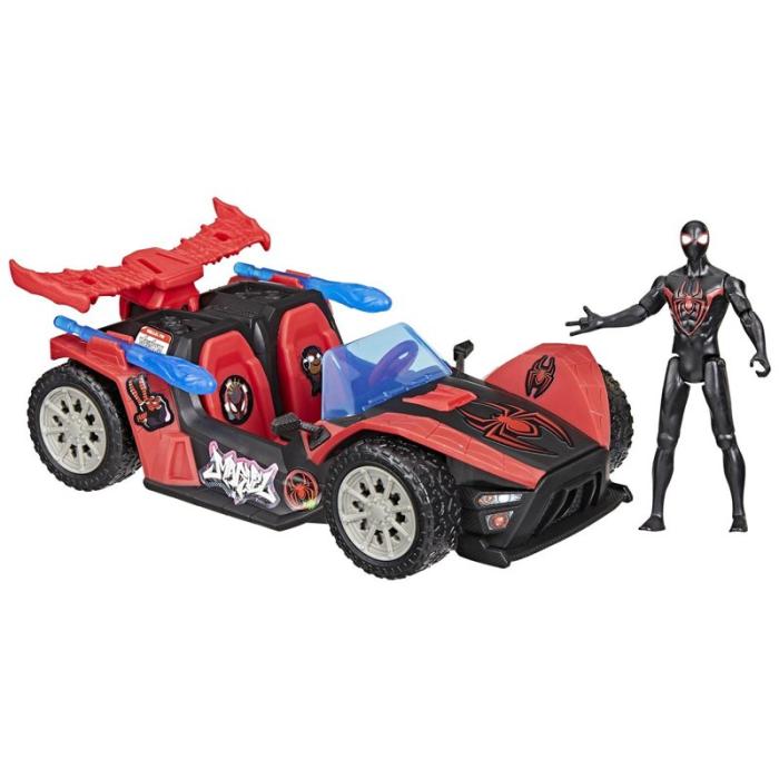 MARVEL - MARVEL Spider-Man 4 Inch Venomversus Miles Remix Blast Racer