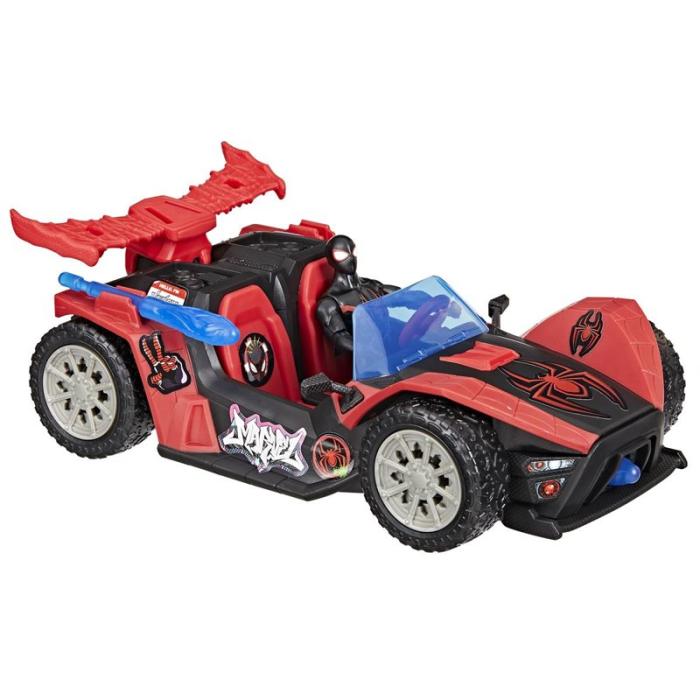 MARVEL - MARVEL Spider-Man 4 Inch Venomversus Miles Remix Blast Racer