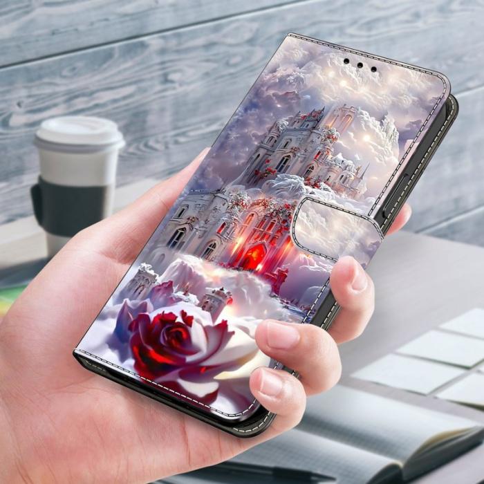 OEM - Plånboksfodral för Samsung Galaxy S26 Konstläder Stativ - Castle