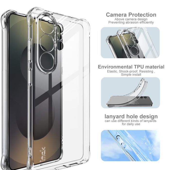 Imak - Imak Mobilskal för Samsung Galaxy S26 Ultra TPU Shockproof - Transparent
