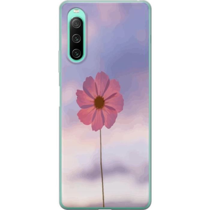 iSecrets - Mobilskal till Sony Xperia 10 IV med Rosa blomma