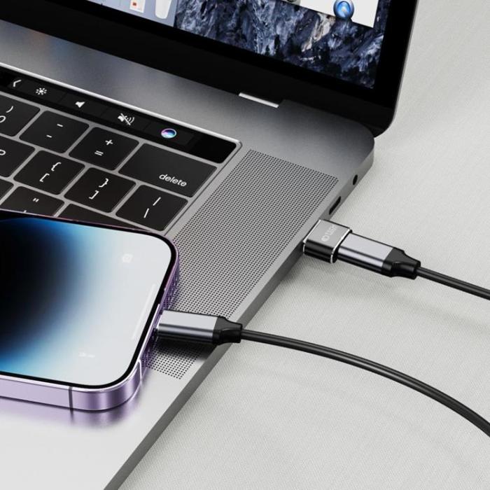 Tech-Protect - Tech-Protect Adapter USB to USB-C Ultraboost - Svart