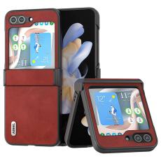 ABEEL - ABEEL Z Flip7 FE 5G Mobilskal Anti-scratch PU+PC R&ouml;d