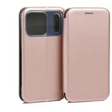 Beline - Beline iPhone 17 Pro Pl&aring;nboksfodral Magnetic - Ros&eacute;guld